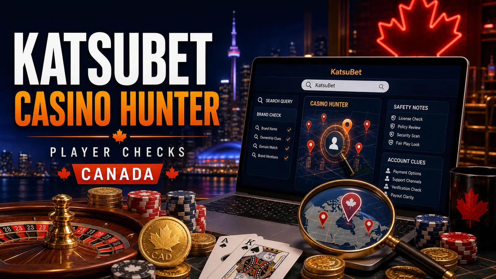 KatsuBet Casino Hunter content banner for Canadian players