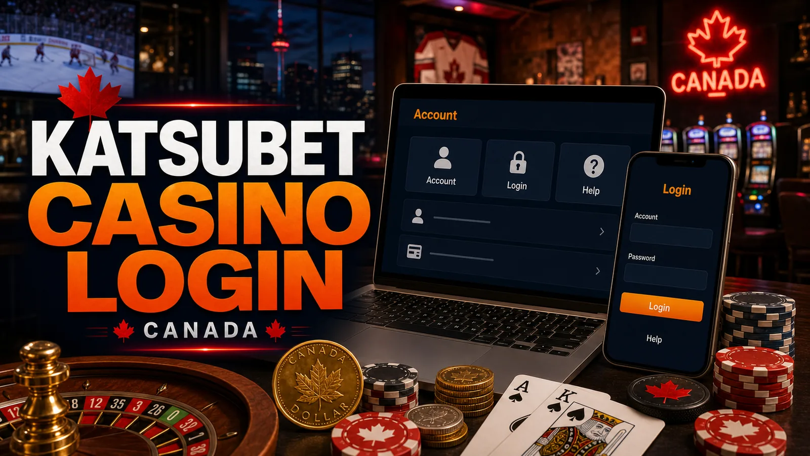 KatsuBet Casino Login content banner for Canadian players